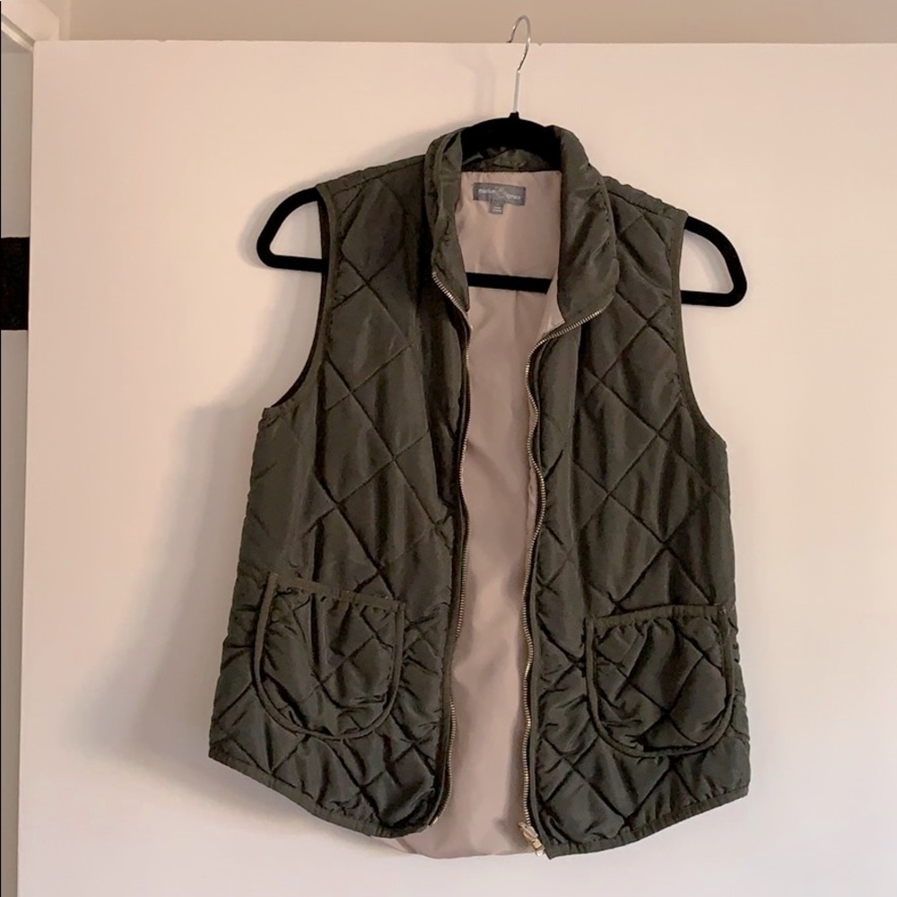 Market & Spruce quilted vest
